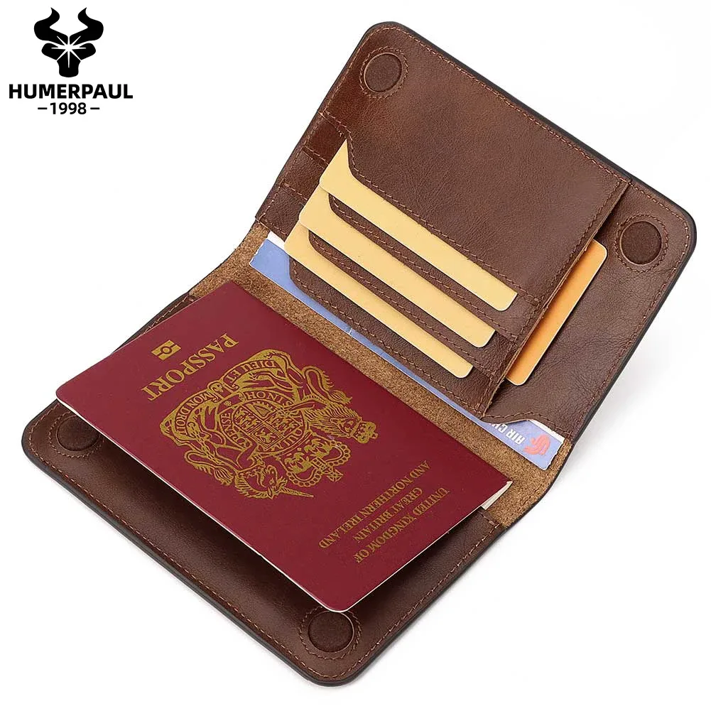 porte-passeport en cuir véritable pour hommes et femmes, couverture, portefeuille, essentiels de voyage, rfid, porte-carte de crédit, accessoires de voyage internationaux