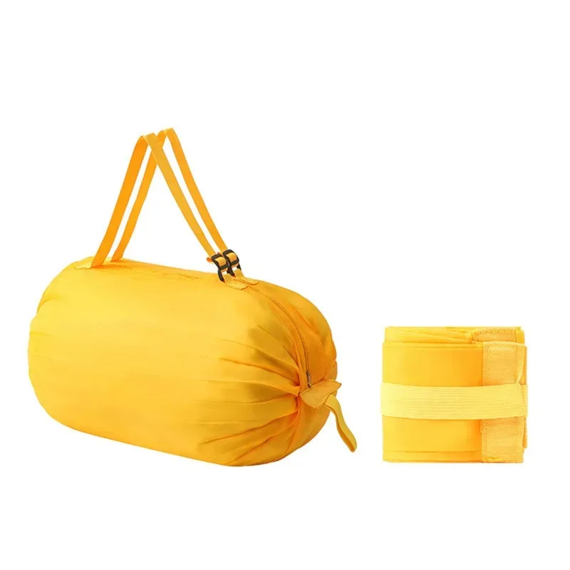 sacs de courses pliables, sac de rangement pliable avec poignée, sacs à main de camouflage de voyage portables, sac en nylon de grande capacité
