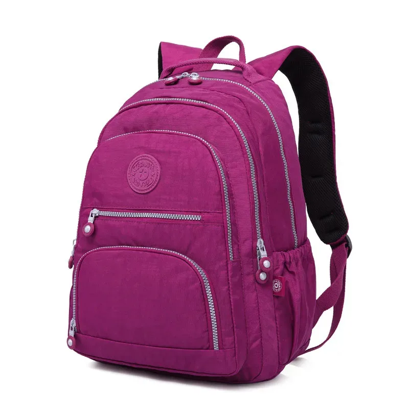 tegaote – sac à dos d'école pour adolescentes et garçons, sac à dos de voyage pour femmes, en nylon, étanche, pour ordinateur portable, unisexe, 2024