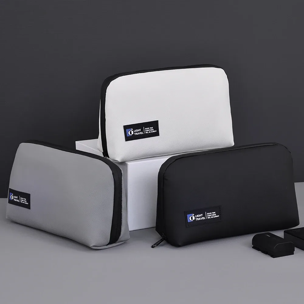 sac de rangement de câbles usb, sac de voyage pour écouteurs, powerbank, lignes de données, pochette de rangement, sac de câble de souris de grande capacité