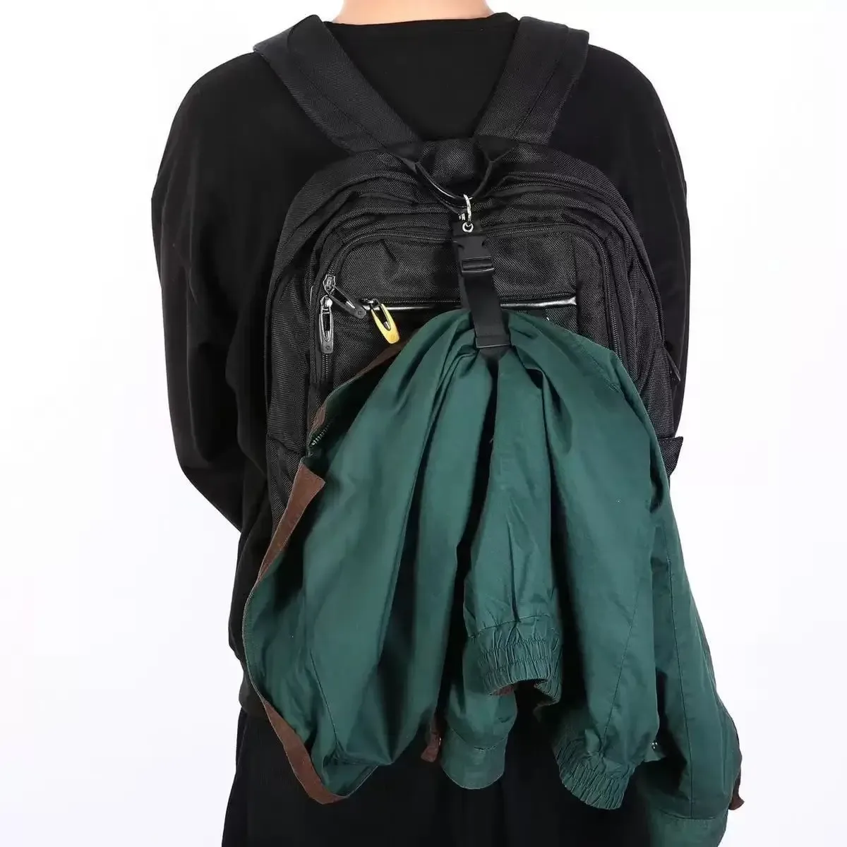 sangle de fixation pour bagages de voyage, sangle externe pour sac à dos, sangle portable avec boucle de déverrouillage, sangle de bagage pour sac supplémentaire, support de veste