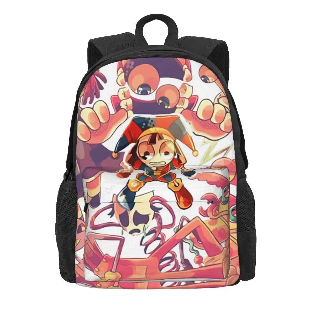 kinger the amazing digital circus sac à dos pour étudiants, garçons et filles, sac d'école pour enfants, sacs à bandoulière pour ordinateur portable pour hommes et femmes