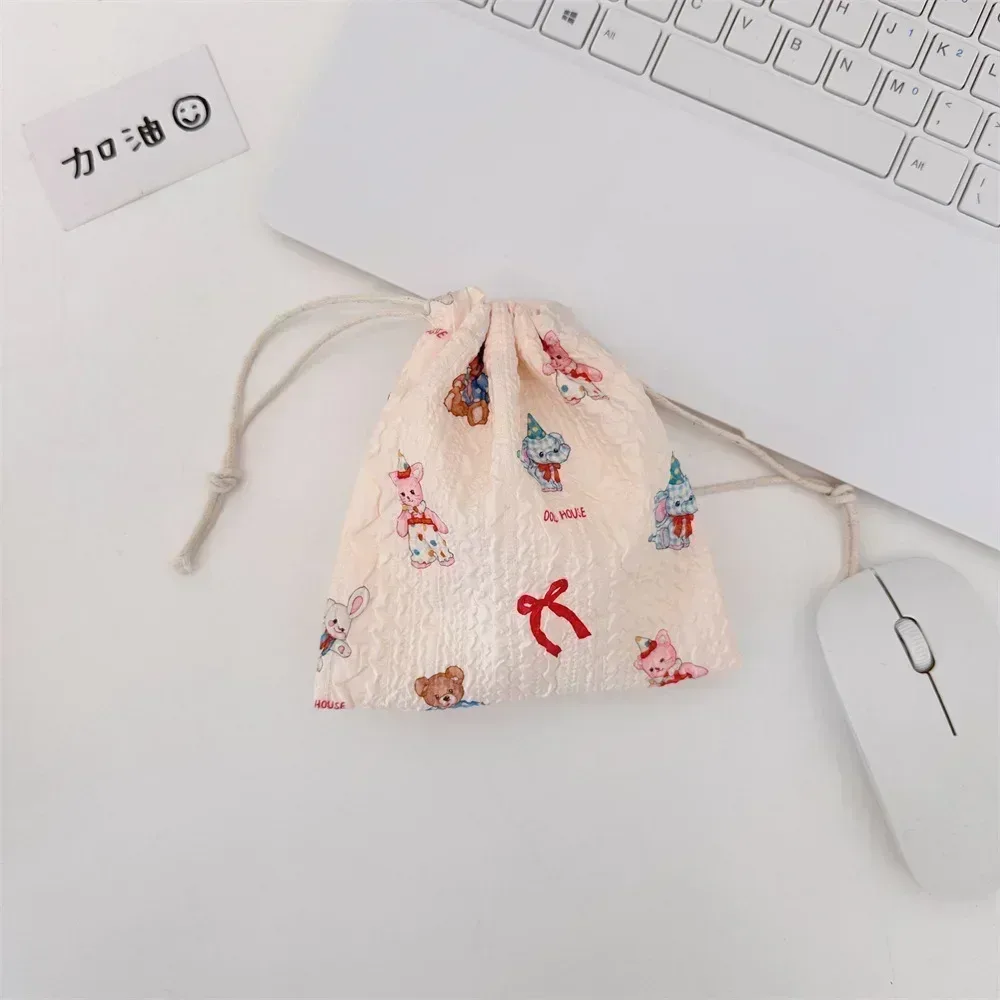 sac à cosmétiques de proximité de dessin animé mignon pour femmes, trousse de maquillage, grande capacité, porte-monnaie, poudres à monnaie, trousses de toilette portables