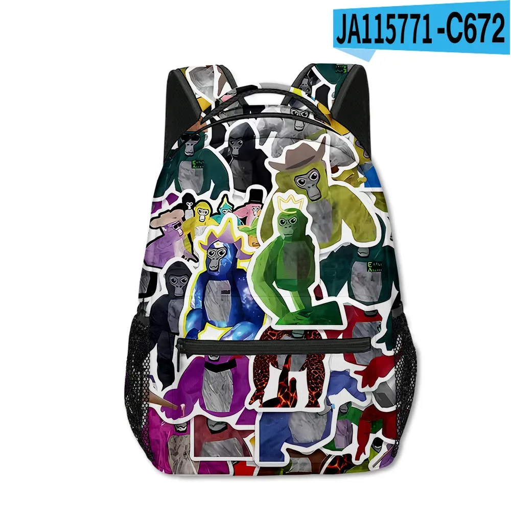 sac à dos classique populaire et amusant pour étudiants, avec impression 3d, en tissu oxford imperméable, pour garçons/filles, sacs à dos de voyage