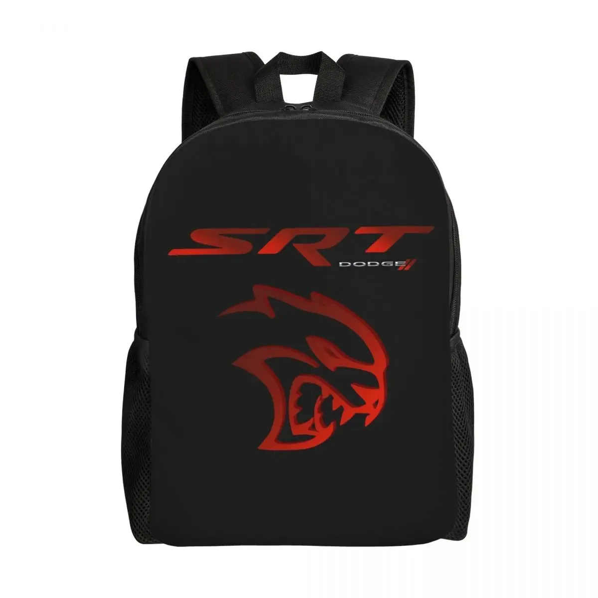 sac à dos d'étudiant srt hellcat demon dodge challenger, sac d'école, sac à dos de randonnée, sac de voyage, sac à bandoulière pour hommes et femmes