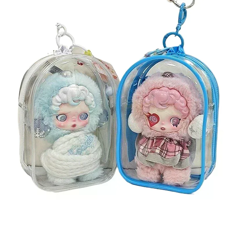 housse de protection transparente anti-poussière pour vêtements de bébé, présentoir de rangement pour sac de marche de 15cm