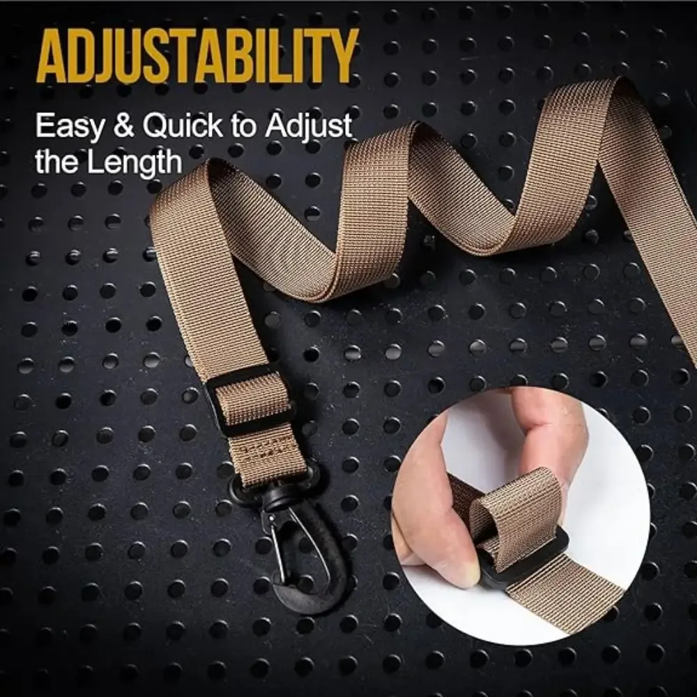 sangles d'épaule réglables portables en polyester, multifonctionnelles, pour sac à dos et porte-documents