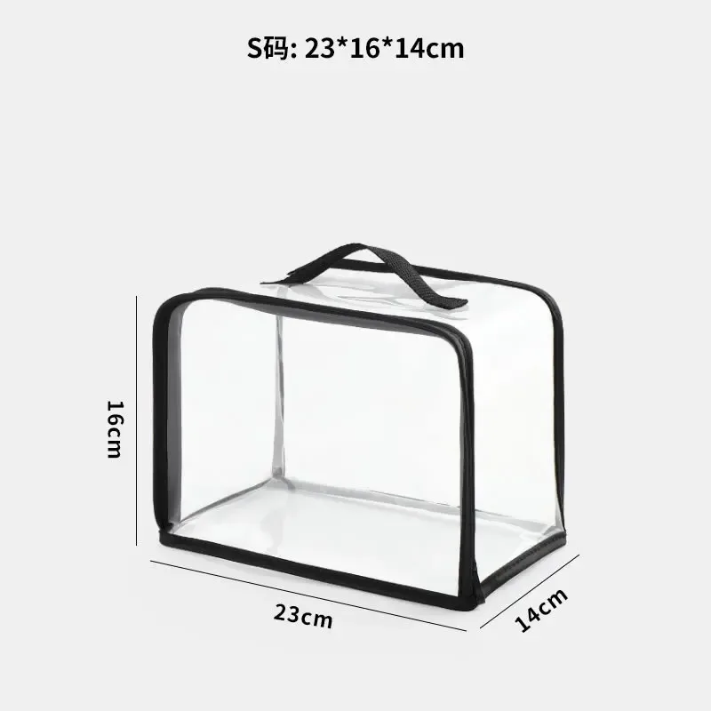 housse de protection anti-poussière pour sacs à main, sac de rangement cubique transparent, tissu non tissé moderne et minimaliste pour le rangement de la chambre