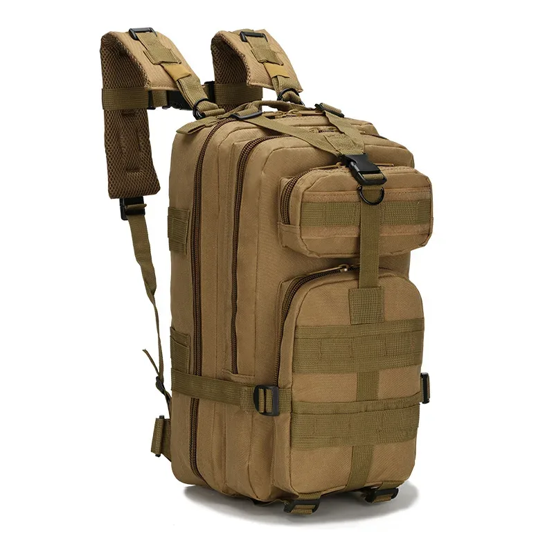 sac à dos tactique classique pour homme, sac de voyage sportif camouflage, sac à dos d'escalade, de chasse, de pêche et de randonnée en nylon, sac 3p