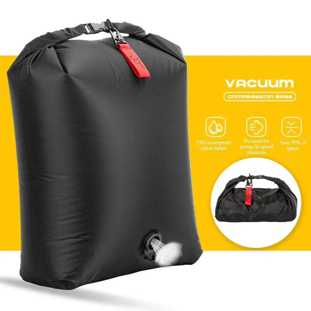 sacs sous vide réutilisables pour voyage, pliables, anti-poussière, sac de compression de voyage, étanche, gain de place