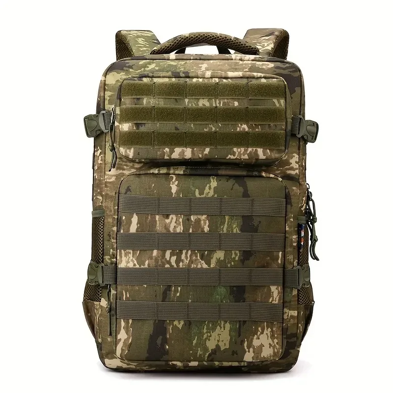 sac à dos tactique pour hommes, sac à dos de camouflage, sac à dos de randonnée et de camping, sac à dos de sport de plein air multicouche de grande capacité