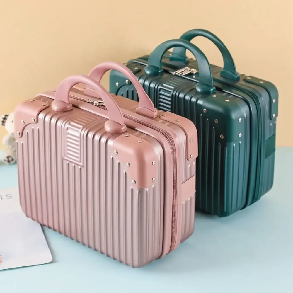 ventes flash : valise de voyage 14 pouces, mini trousse de maquillage de voyage, organisateur, valise à main p