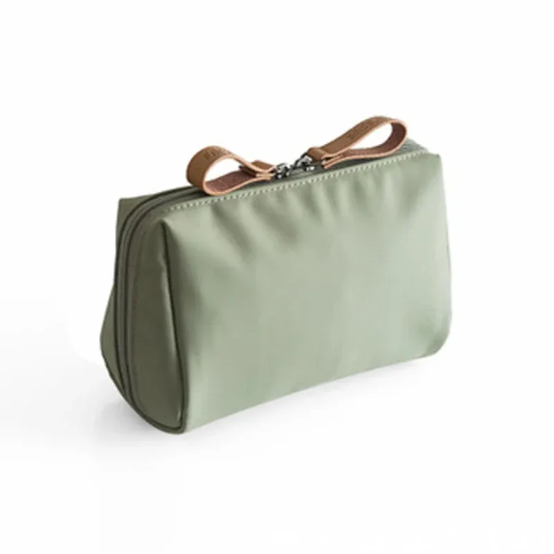 trousse de maquillage pour sac à main, sac à cosmétiques portable étanche, rangement de rouge à lèvres, pochette de voyage à fermeture éclair pour femmes, étui organisateur de toilette