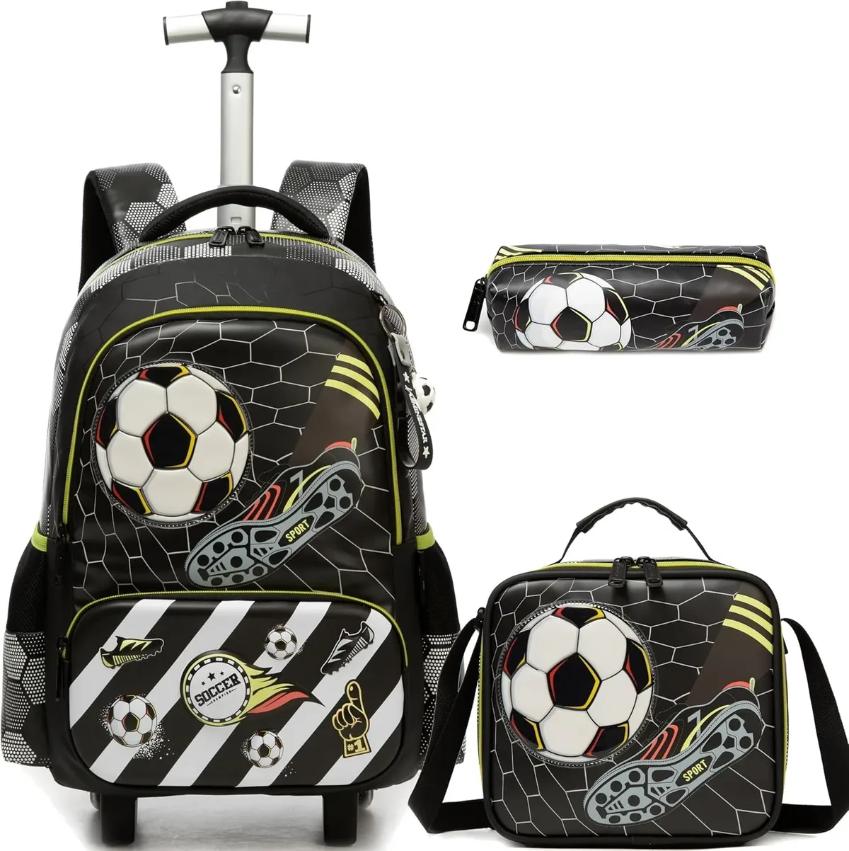 sac à dos roulant pour filles, valise de voyage pour enfants avec roulettes, bagage à main avec animaux mignons pour élèves du primaire, sac à roulettes pour enfants