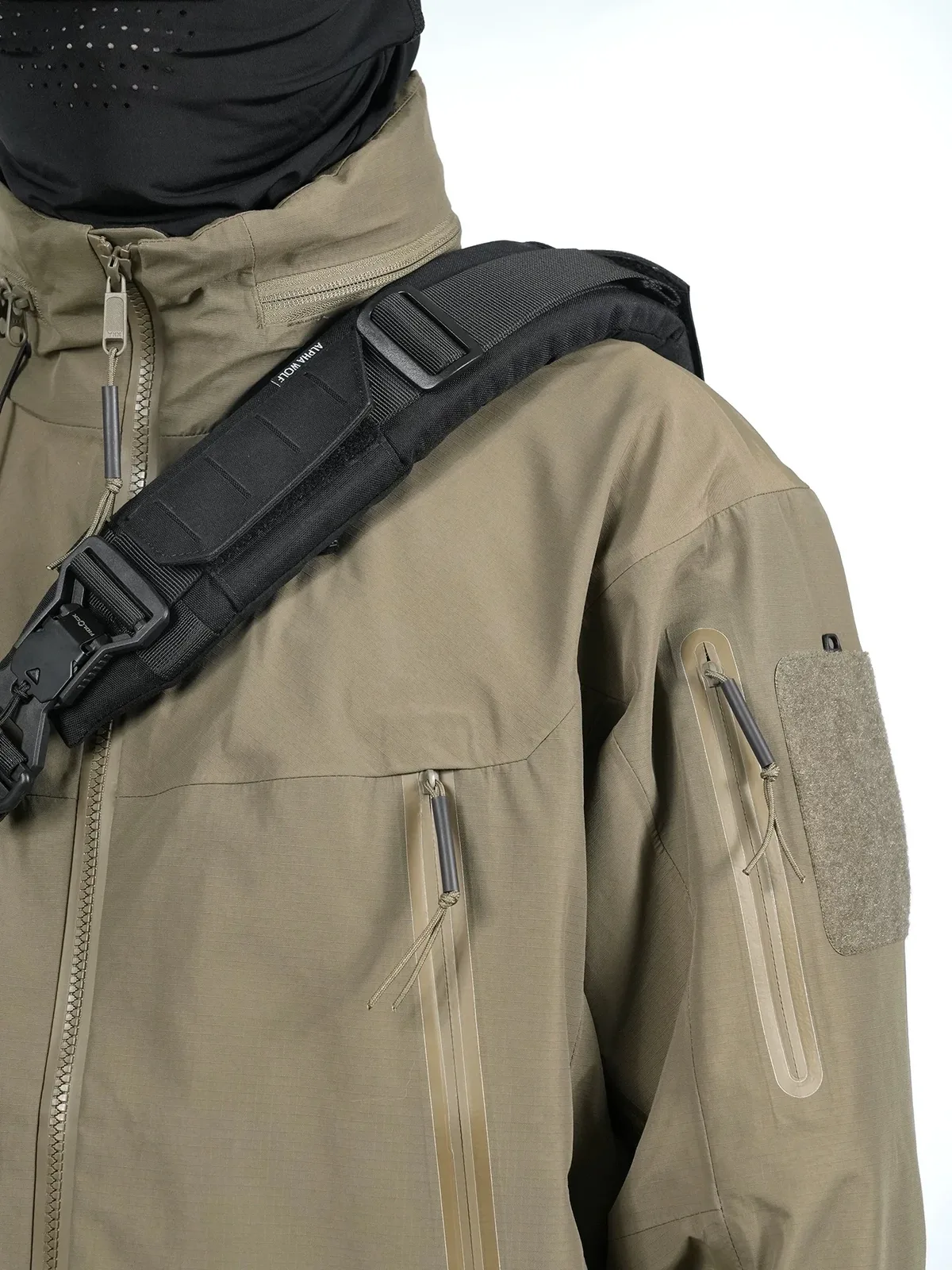 sac bandoulière multifonctionnel respirant et anti-pression, avec rembourrage d'épaule, accessoires tactiques pour sangle d'épaule