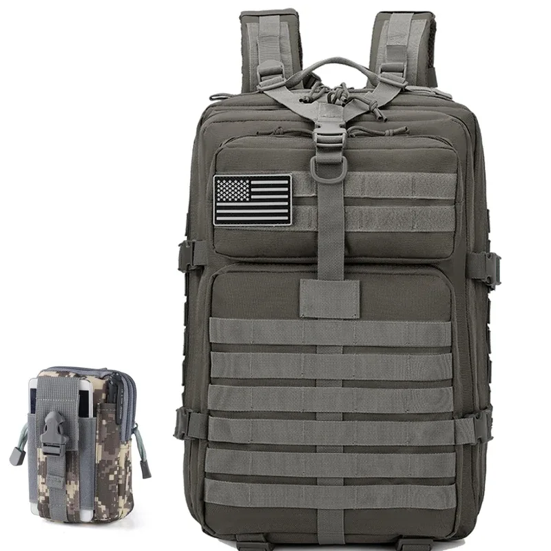 sac à dos de travail et militaire 3 fois plus résistant |   résistant et robuste |   kit de survie molle 3 jours avec petite boucle de sécurité