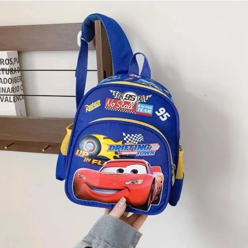 nouveau sac à dos multifonctionnel tendance pour garçon, motif lightning mcqueen, idéal pour l'école et les voyages, imperméable