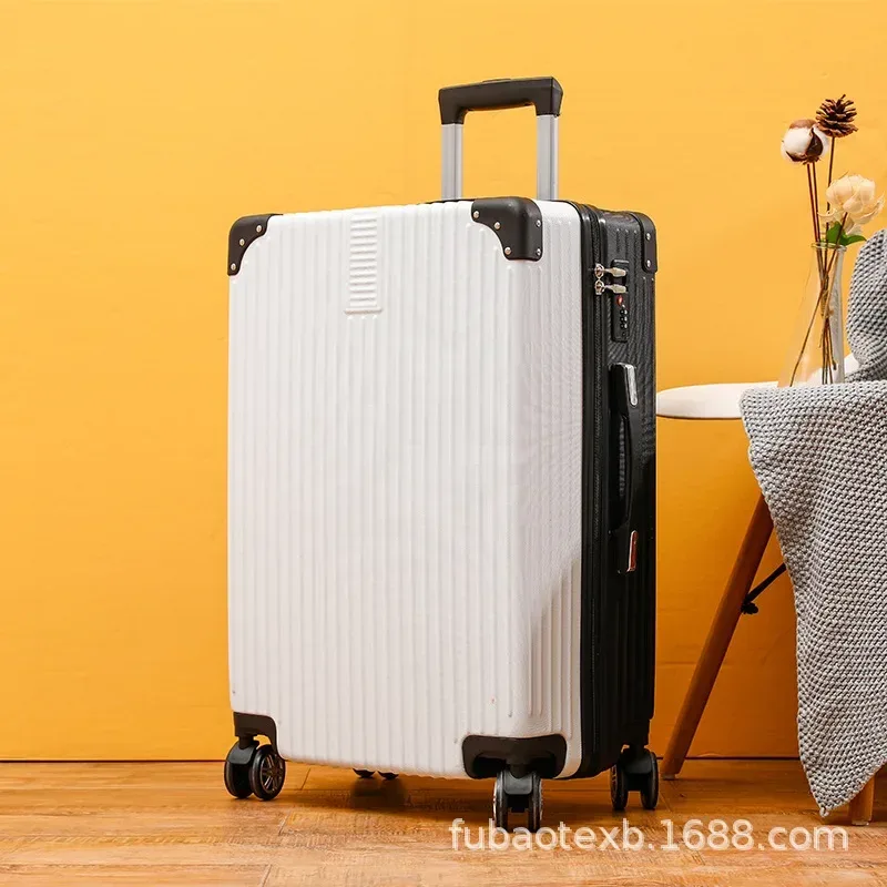 valise rétro personnalisable avec logo, bagage de voyage 20 pouces, bagage cabine en plastique abs, fabriqué e