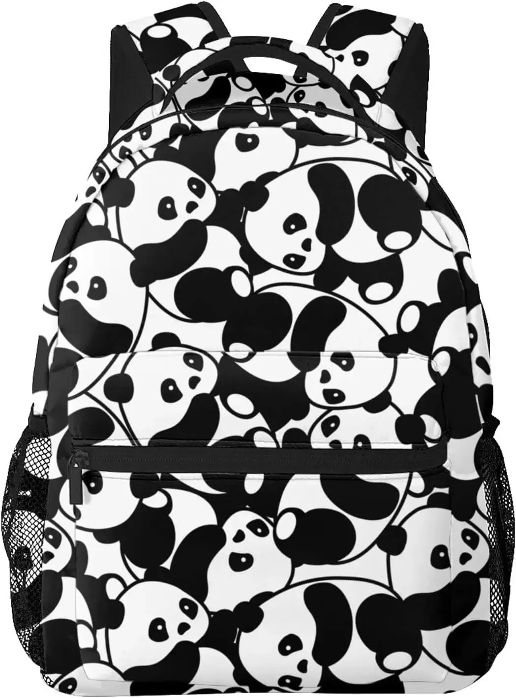 sac à dos panda dessin animé mignon panda sacs à livres pochette d'ordinateur sacs à bandoulière voyage randonnée camping sac à dos pour hommes femmes