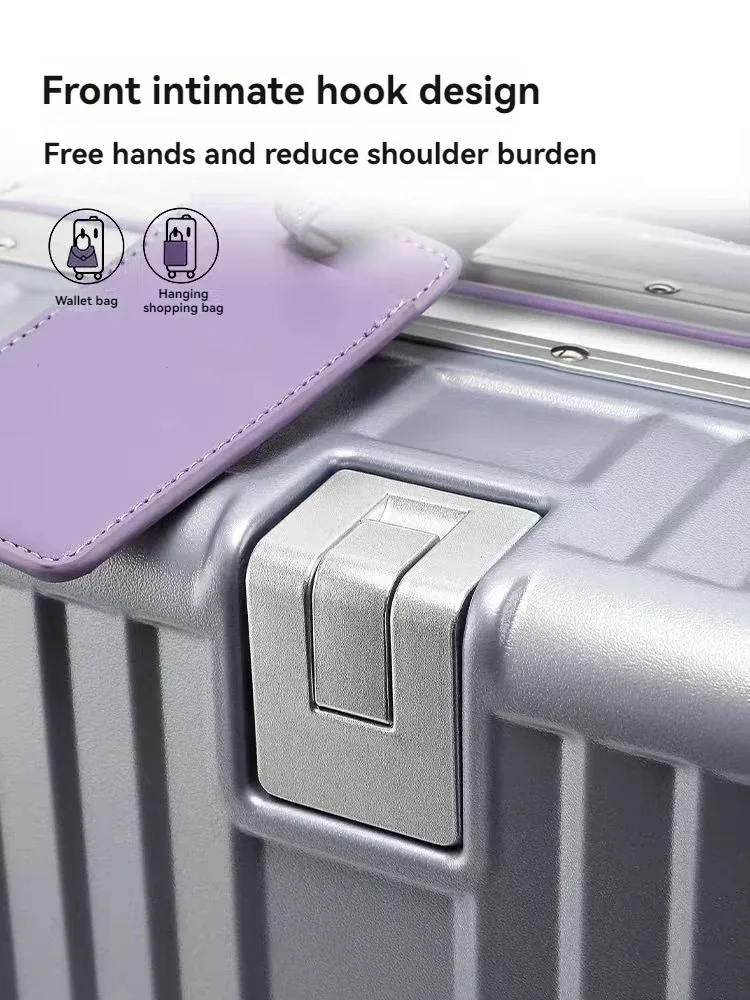 bagage à roue de patinage, valise d'embarquement de 20 pouces, étui de voyage de 24 pouces, boîte de mot de passe premium, boîtier de chariot durable, nouvelle collection 2025