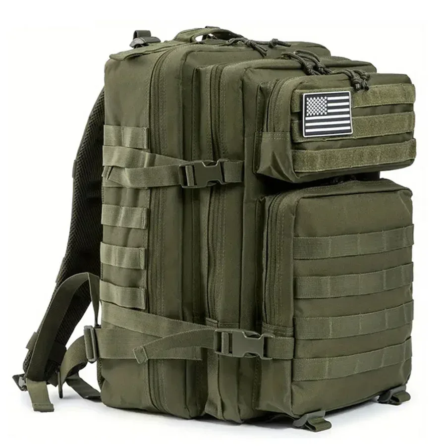 sac à dos tactique militaire elite 30l/50l, résistant à l'usure, durable, molle, sac de survie 3 jours, sac à dos de travail pour escalade en plein air, voyage