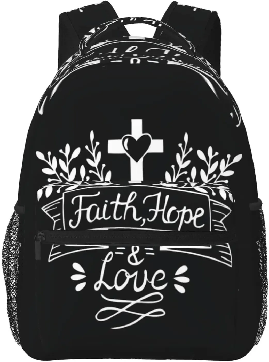 sac à dos en croix de jésus pour hommes et femmes, sac à livres léger, sac à dos pour ordinateur portable, voyage chrétien, mode