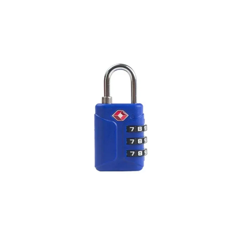 serrures de bagages approuvées par la tsa, cadenas de voyage à combinaison, serrure étanche à 3 chiffres, serrure réinitialisable sans clé pour l'extérieur acceptée par la tsa