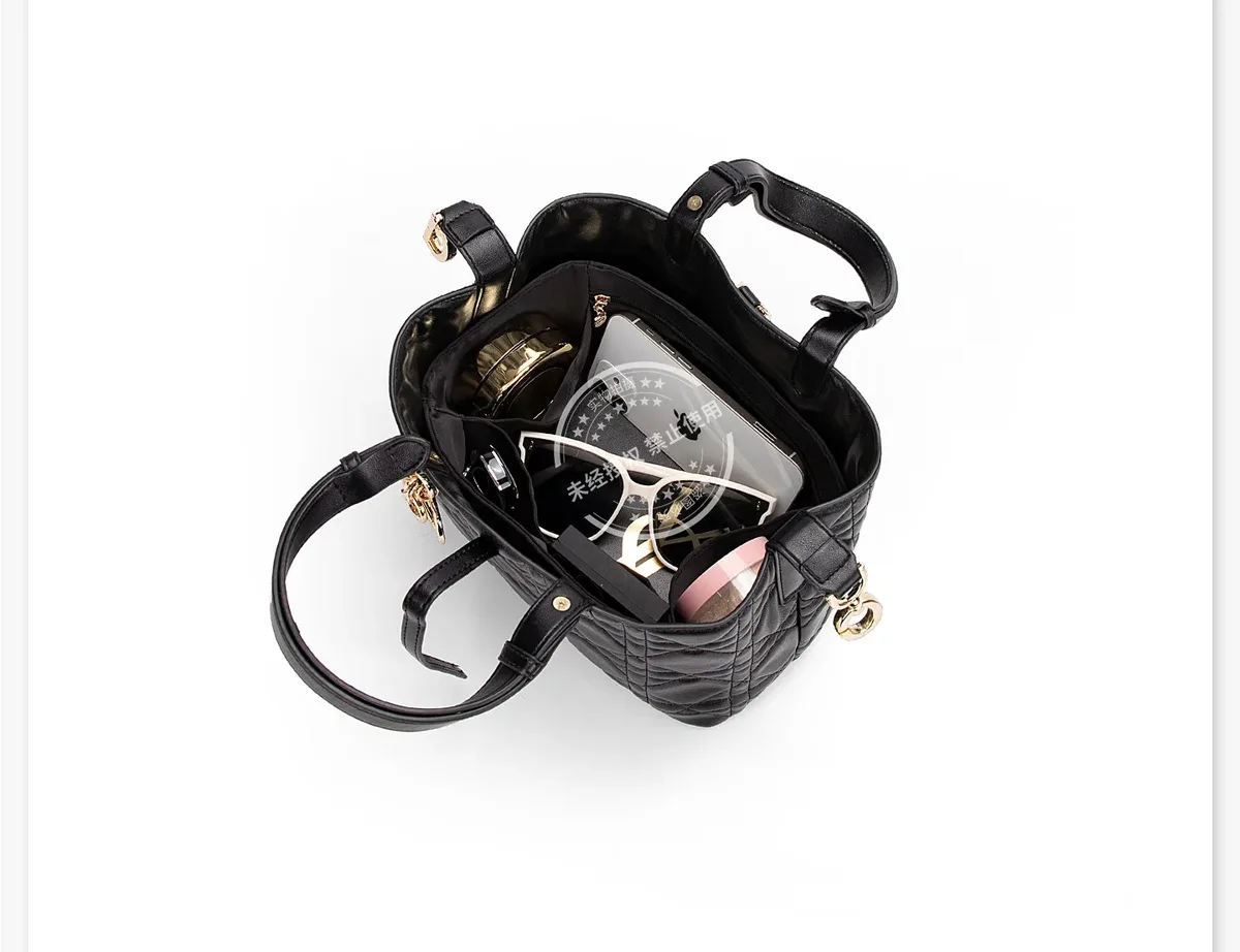 organisateur de sac de haute qualité pour dior toujours, version horizontale, en acétate satiné, sac de rangement intérieur, insert de sac de support