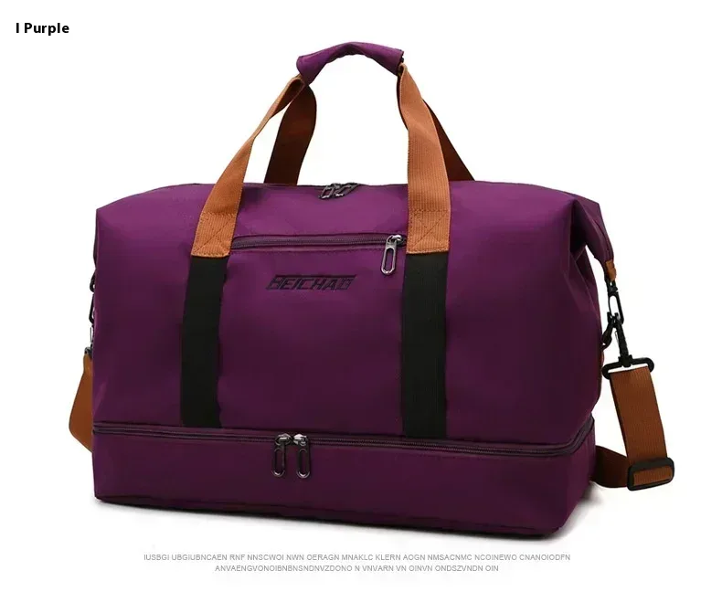 sac de sport de voyage de grande capacité, bagages de courte distance, sacs de fitness portables, sacs à main à bandoulière, sport pour hommes, étanche b