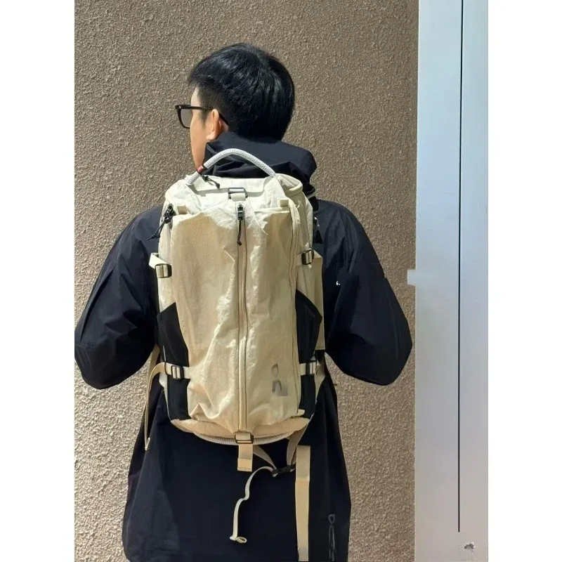 nouveau sac à dos de voyage unisexe 30l à double bandoulière avec sac de tennis résistant à l'eau.