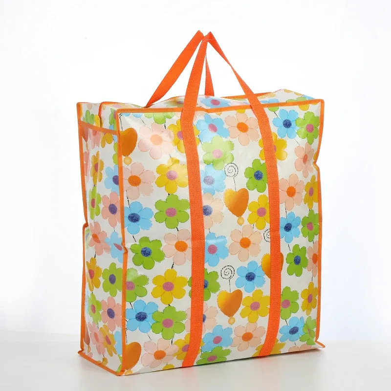 sac de courses réutilisable pour femmes, grande capacité, sacs de rangement de voyage en tissu non tissé, sac à main durable, fourre-tout écologique