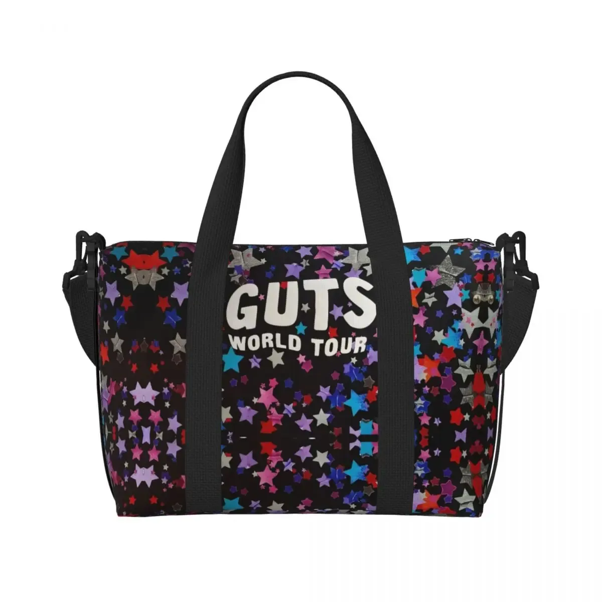 sac fourre-tout personnalisé olivia guts world tour pour femme, grande capacité, chanteuse américaine, auteurs-composeurs, salle de sport, plage, sacs de voyage, 2024