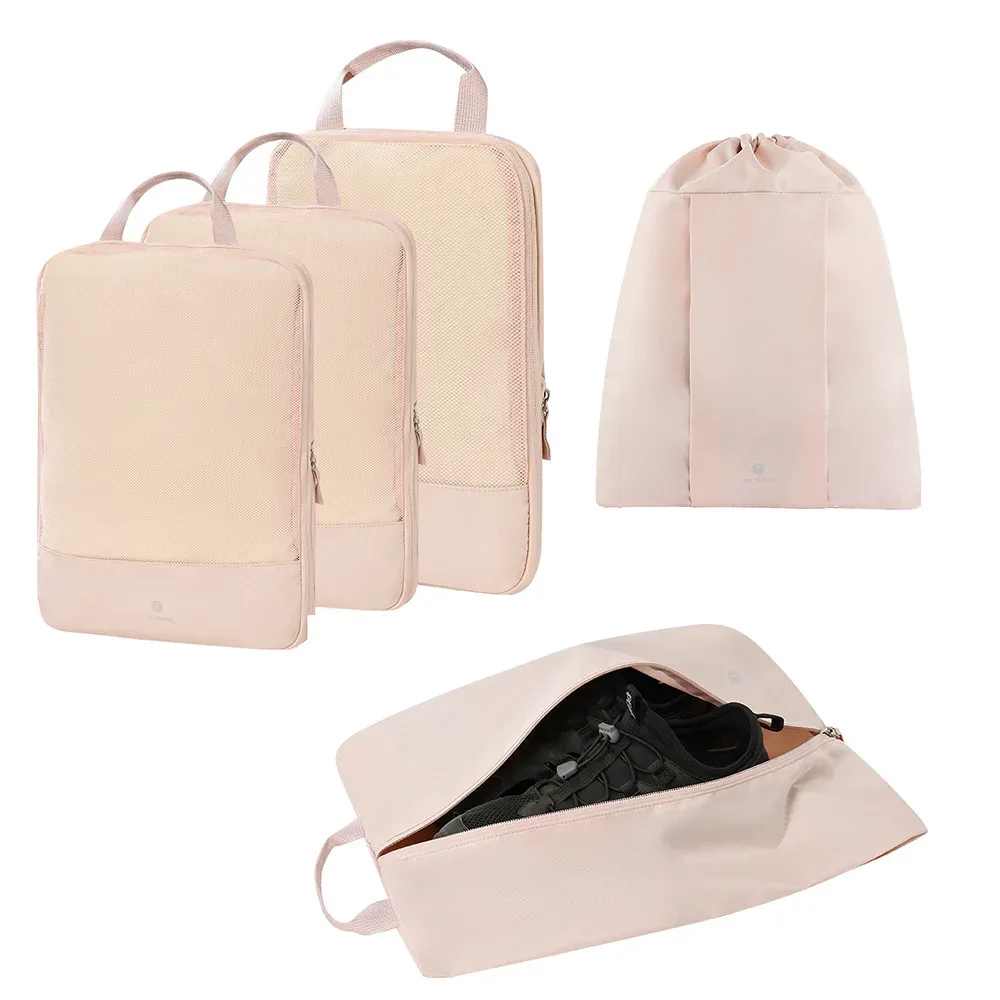 sac de compression de voyage, organisateur de bagages pour voyages d'affaires, sac de séparation pour sous-vêtements et vêtements, style moderne et simple