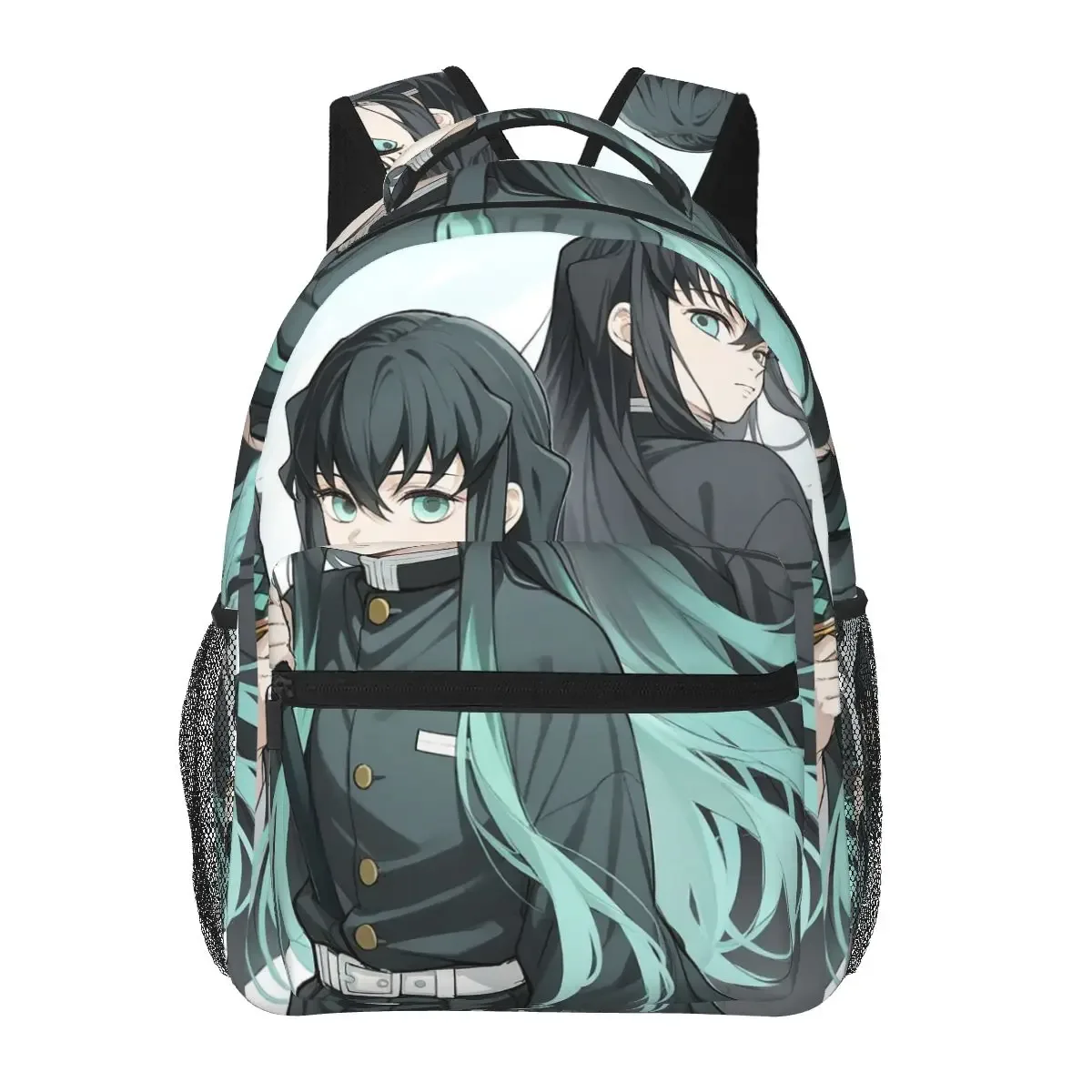 sac à dos scolaire muichiro tokito, sac de randonnée et de voyage pour hommes et femmes, sac à dos tendance, sac à bandoulière