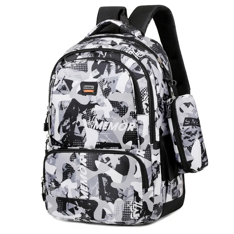 sacs à dos d'école imprimés camouflage pour adolescents et adolescentes, sac à dos de grande capacité pour hommes, sac pour ordinateur, sacs d'école pour étudiants