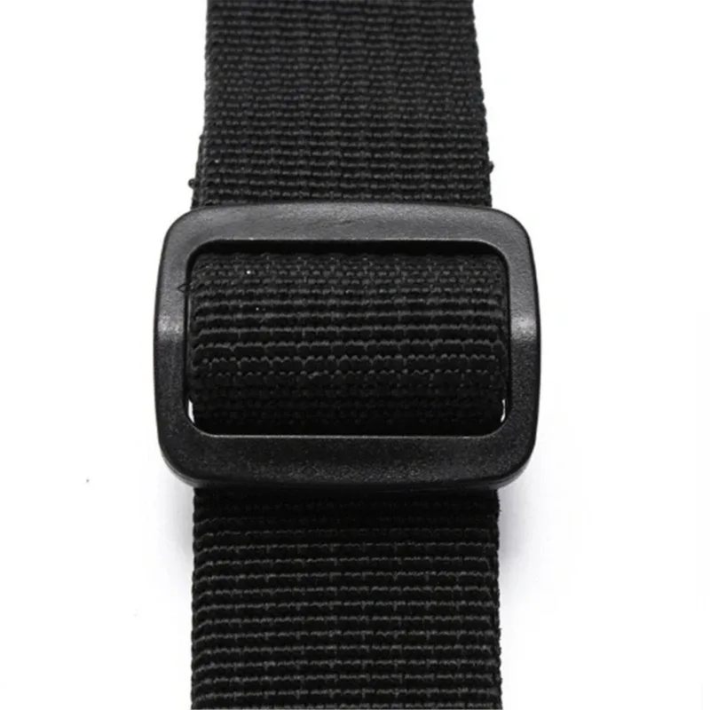 accessoires de sac à bretelles longues noires, ceintures réglables, sac à dos d'épaule de remplacement, bande détachable, utilisation chronologique fréquente, sécurité