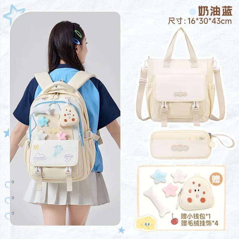 sac à dos scolaire tendance pour filles, sacs d'école pour adolescentes, sac à dos pour ordinateur portable, sac à dos de voyage décontracté, sac à livres, cartable pour enfants, imperméable