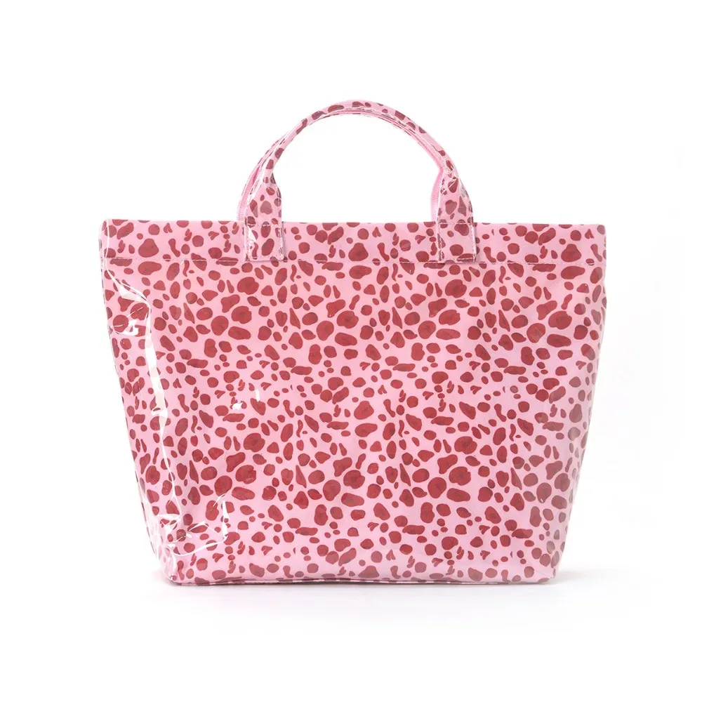 sac à main de voyage en polyester, design rayé, grande capacité, bagage à main, sac à bandoulière, valise de rangement pliable, accessoires de voyage
