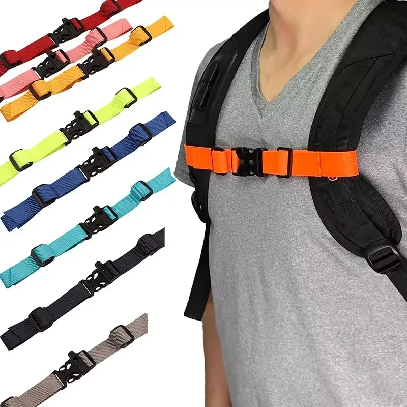 Sac à dos poitrine, harnais de sangle, sangle d'épaule réglable pour sac de Camping en plein air, sacs tactiques, sangles, accessoires pour sac à dos