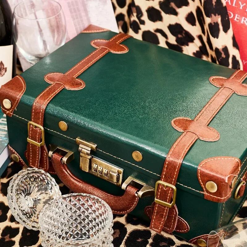 valise de voyage vintage 2026 rigide à roulettes style rétro pour bagage à main