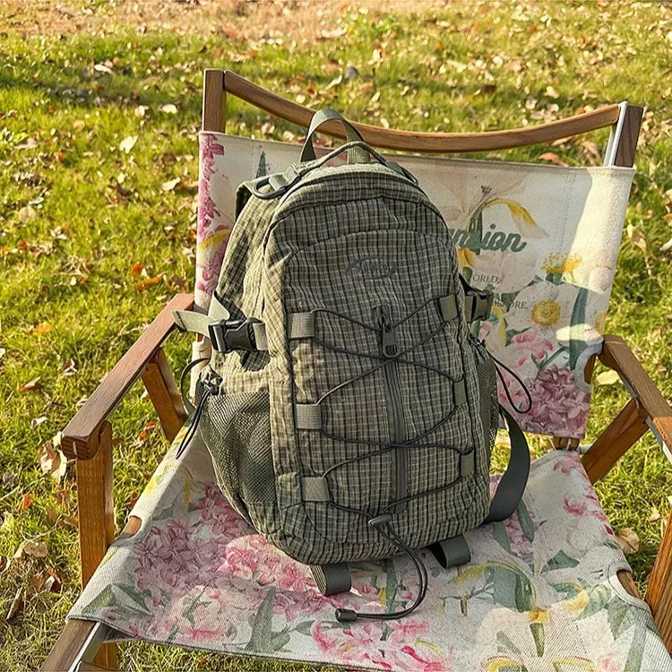 sac à bandoulière de randonnée grande capacité, imperméable, résistant à l'usure, léger, à double bandoulière, pour la randonnée et les voyages