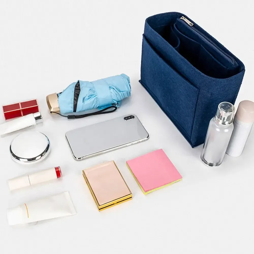 sac à dos à doublure en feutre pour femme, sac à dos longchamp le pliage, sac de voyage, insertion de sac à main à doublure, évaluateurs