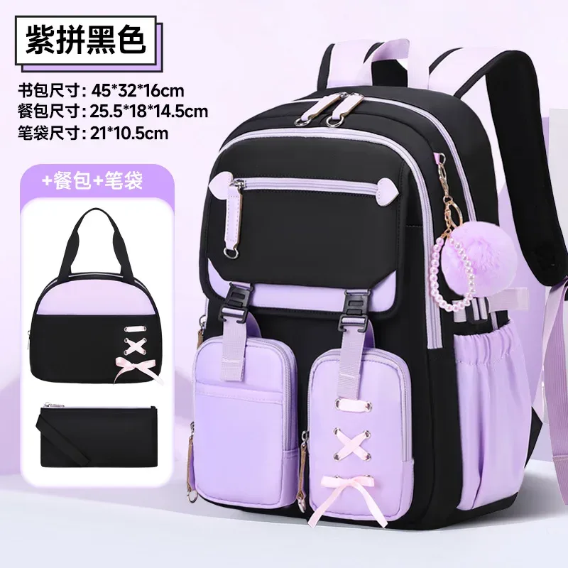 sac à dos scolaire tendance pour filles, sacs d'école pour adolescentes, sac à dos pour ordinateur portable, sac à dos de voyage décontracté, sac à livres, cartable pour enfants, imperméable