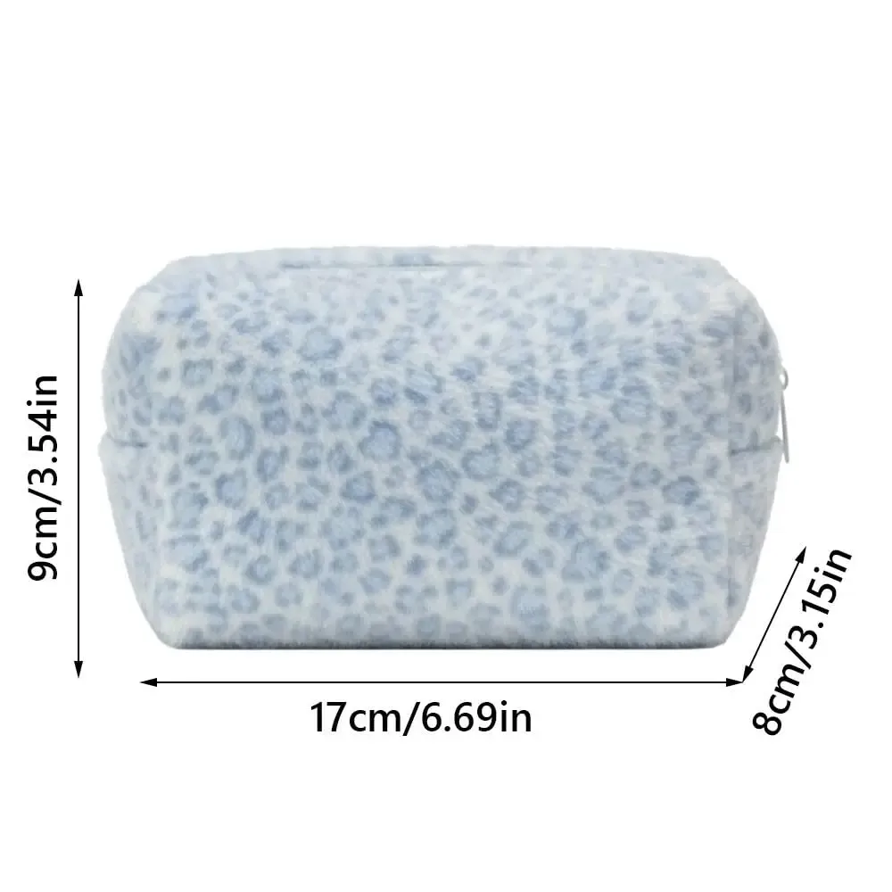 organisateur de toilette de voyage grande capacité, trousse de maquillage portable à imprimé léopard pour femmes, pochette de rangement durable