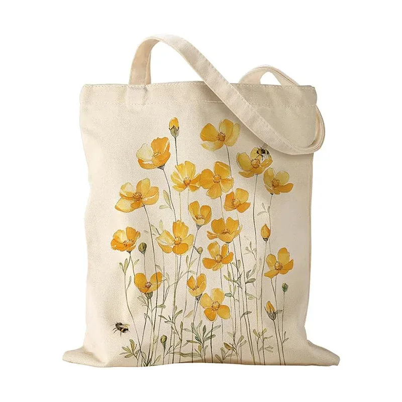 vente en gros auprès du fabricant d'origine de sacs fourre-tout en toile populaires, élégants et modernes, sacs de courses réutilisables