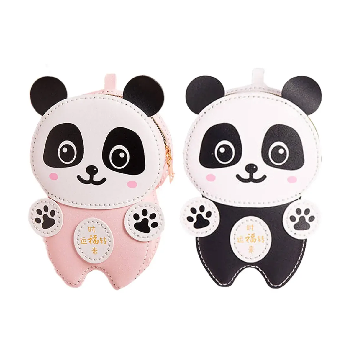 kit de matériel de fabrication de sacs, bricolage, panda de dessin animé en cuir pu, tricot à la main, artisanat, sac à bandoulière pour débutants, adultes, enfants et filles