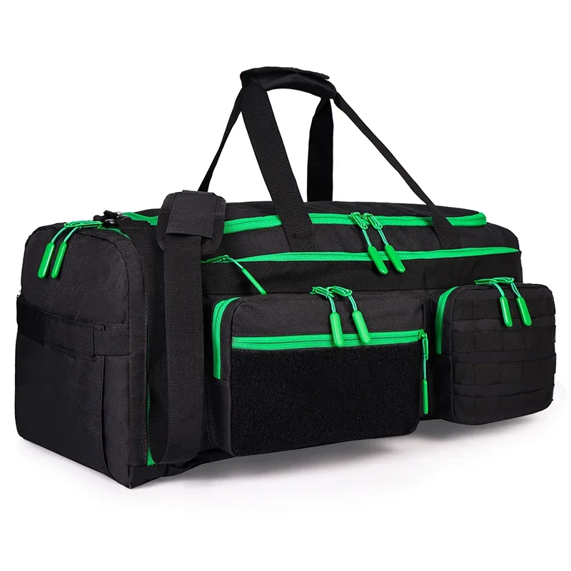 lhi 50l 3 en 1 sac de voyage hommes grands sacs de sport de sport sac à dos militaire tactique avec compartiment à chaussures et poche humide