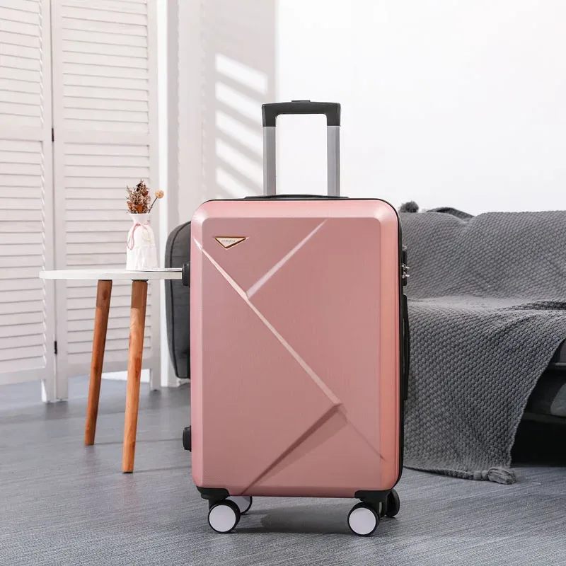 bagage 20-24-26 pouces 360 ° roue muette voyage d'affaires hommes femme bagages valise business