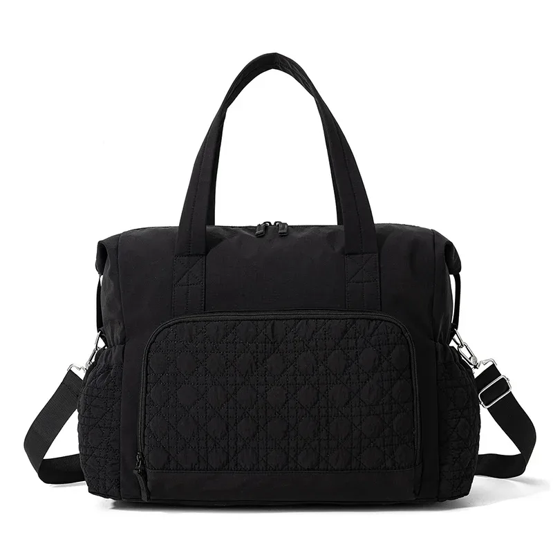 sac de voyage grande capacité pour femme, sac organisateur imperméable pour filles, sac à bandoulière pour essentiels d'avion, sac de voyage pour bagages