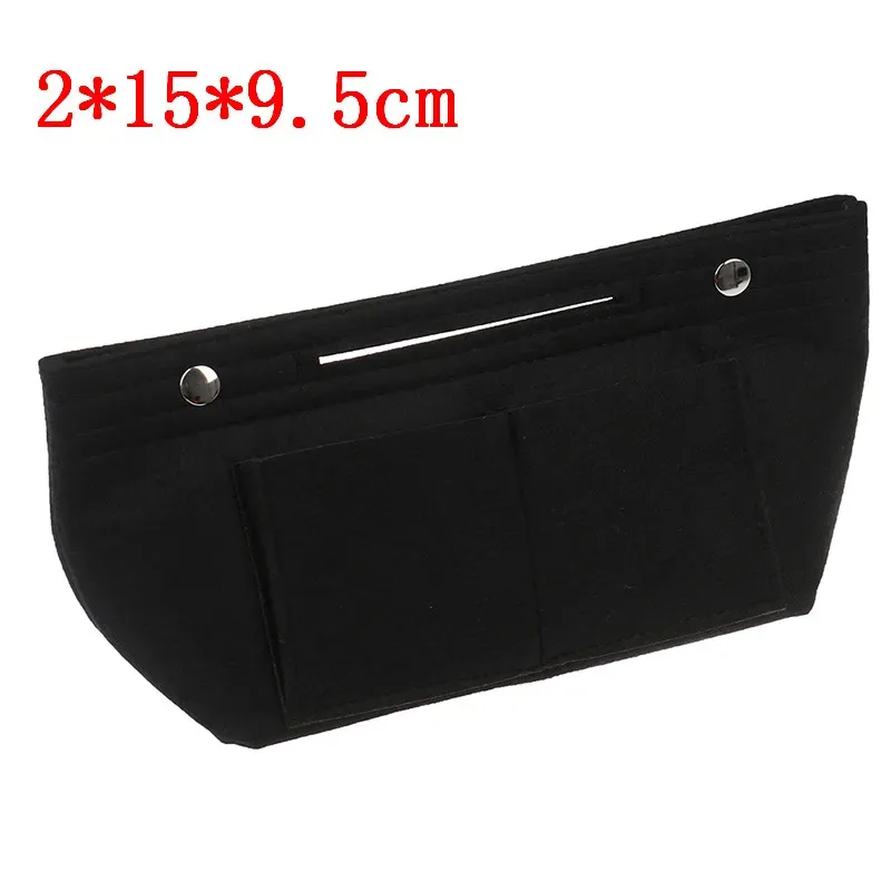 trousse de toilette en poudre avec anneau en d, insert de sac à main de luxe, 19, 26